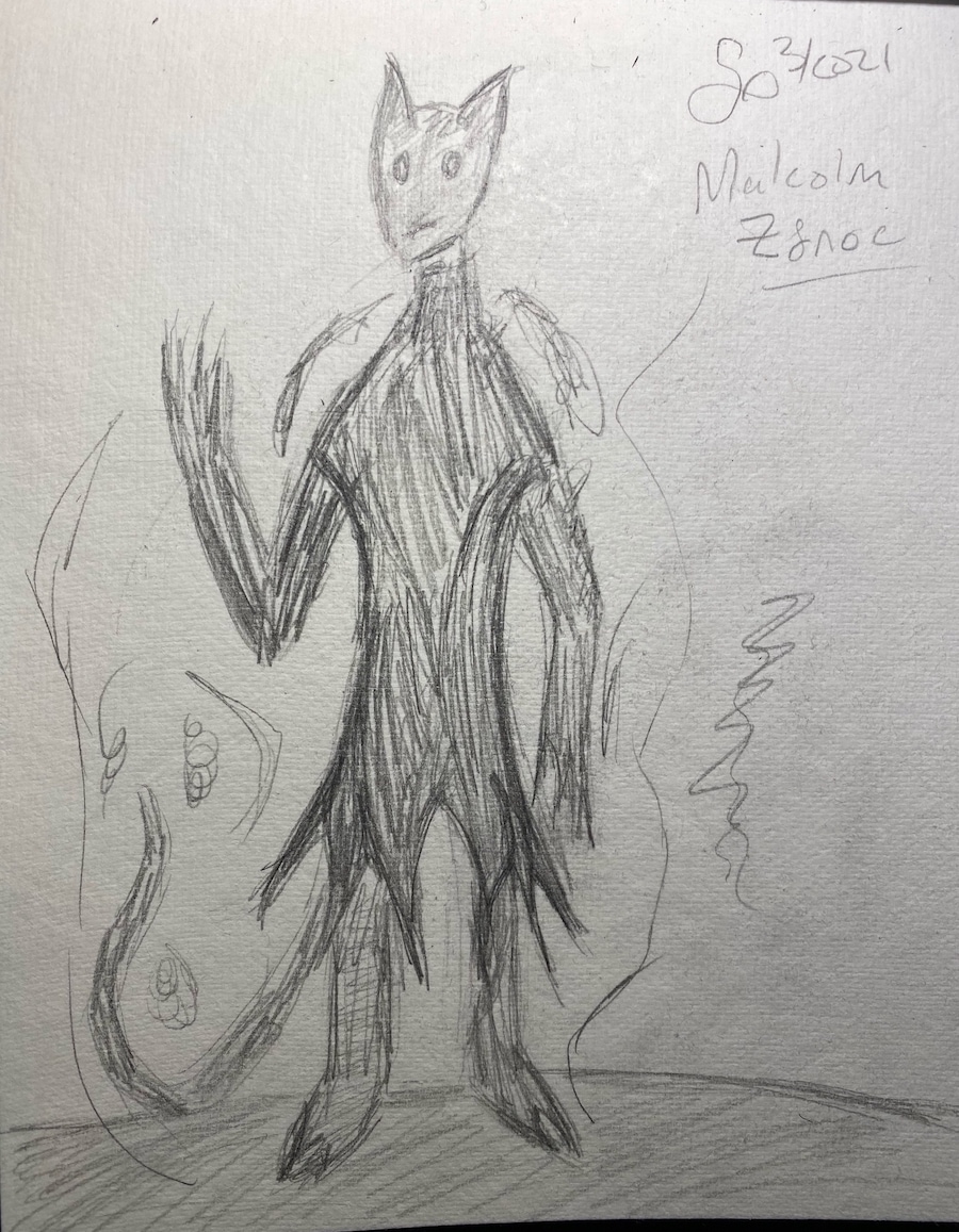 Concept of Malcolm Zfnoc's body