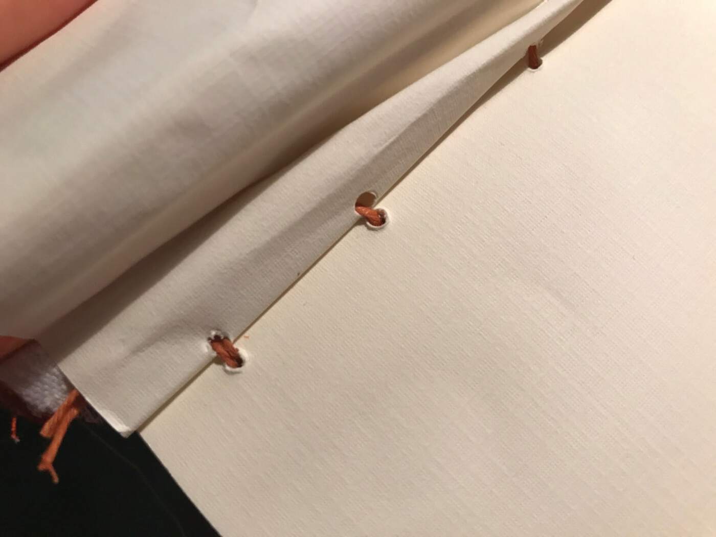 Pages threaded together