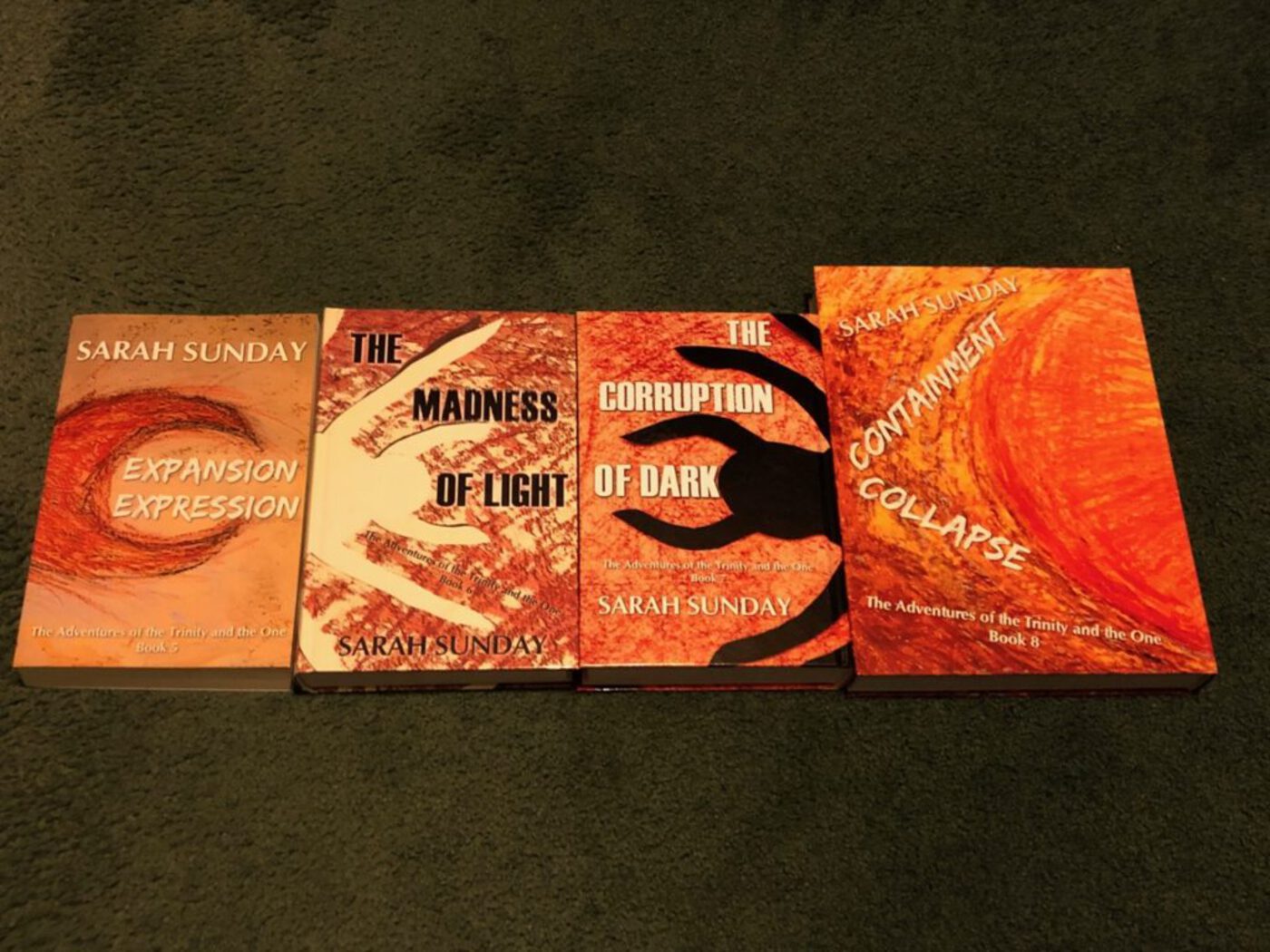 All of the books in the Primordial Essences saga