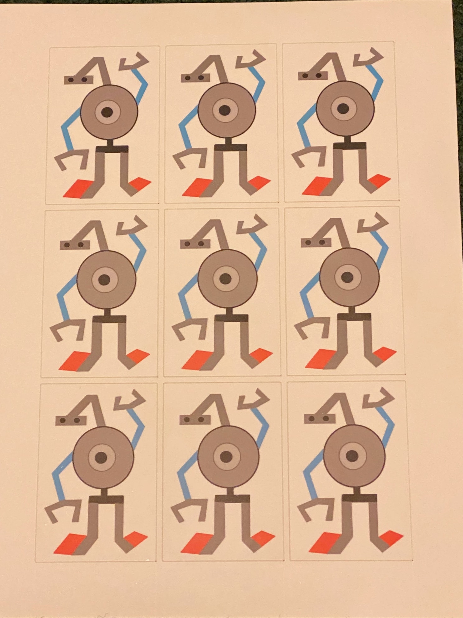 Full Sheet of Spellbinder Sticker